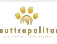 Tablet Screenshot of muttropolitanpetsitting.com